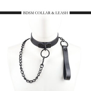Bound and Bold - BDSM Collar & Leash - FRISKY BUSINESS SG