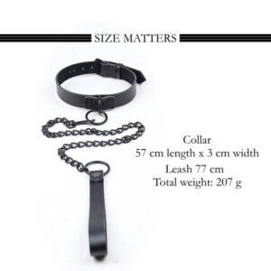 Bound and Bold - BDSM Collar & Leash - FRISKY BUSINESS SG