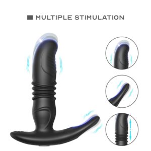 Branson - Retractable Prostate Massager - FRISKY BUSINESS SG