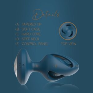 Bum Plus - Vibrating Anal Plug - FRISKY BUSINESS SG