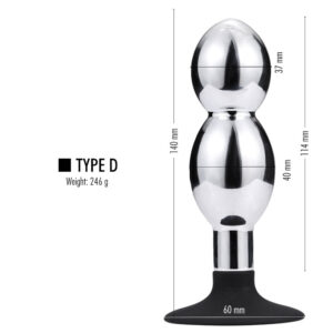 Butt Plug with Suction Cup - FRISKY BUSINESS SG