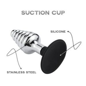 Butt Plug with Suction Cup - FRISKY BUSINESS SG