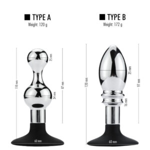 Butt Plug with Suction Cup - FRISKY BUSINESS SG