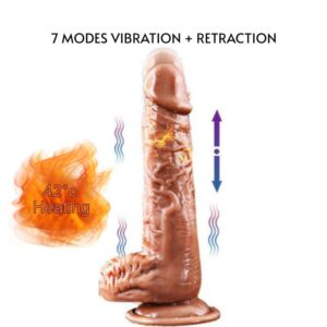 Conan - Retractable Vibrating Dildo - FRISKY BUSINESS SG