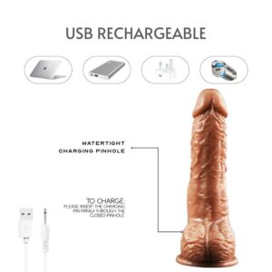 Conan - Retractable Vibrating Dildo - FRISKY BUSINESS SG