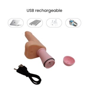 Dan - Economical Rotating Dildo Vibrator - FRISKY BUSINESS SG