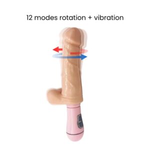 Dan - Economical Rotating Dildo Vibrator - FRISKY BUSINESS SG