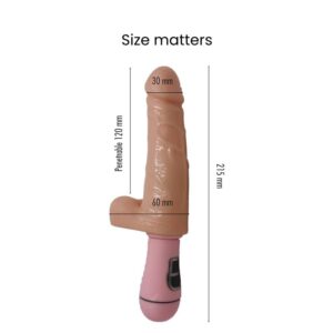 Dan - Economical Rotating Dildo Vibrator - FRISKY BUSINESS SG