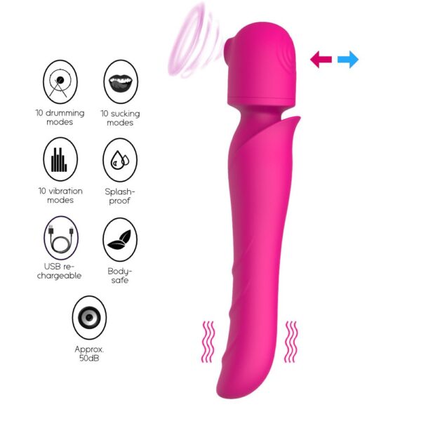 Didi - Dual Action Clitoral Sucking Vibrator - FRISKY BUSINESS SG