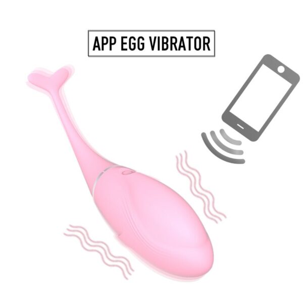 Dolphin - APP Vibrating Egg - FRISKY BUSINESS SG