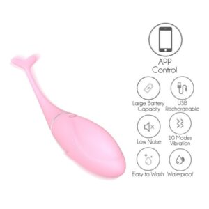 Dolphin - APP Vibrating Egg - FRISKY BUSINESS SG