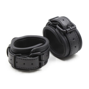 Dominate Me – PU Leather Cuffs | FRISKY BUSINESS SG