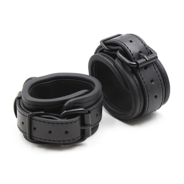 Dominate Me – PU Leather Cuffs | FRISKY BUSINESS SG