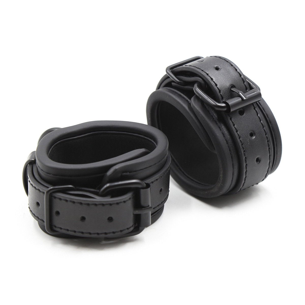 Dominate Me – PU Leather Cuffs | FRISKY BUSINESS SG