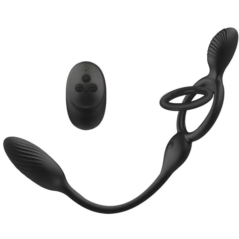 Dual Delight - Double Motors & Dual Penis Ring, Adult Male Sex toys - FRISKY BUSINESS SG