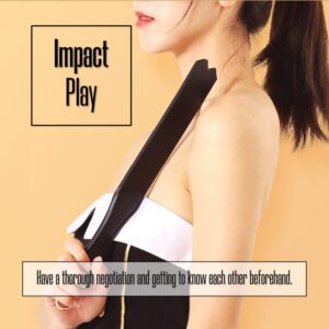 Dual Paddle - Leather Slapper - FRISKY BUSINESS SG