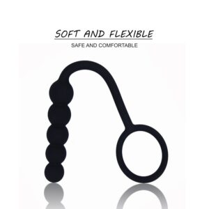 Ecstasy Duo - Silicon Cock Ring With Anal Bead | FRISKY BUSINESS SG