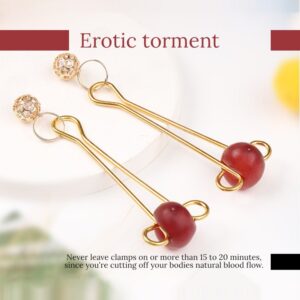 Entice - Intimate Nipple Clamps - FRISKY BUSINESS SG