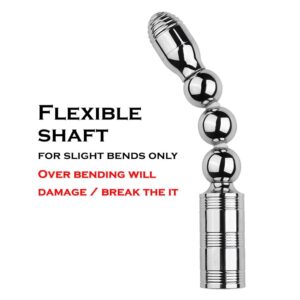FERRO - Stainless Steel Rechargeable splash proof Vibrator (Silver) - FRISKY BUSINESS SG