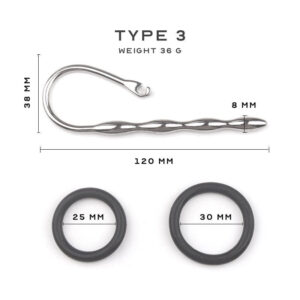 Flexi Glide - Steel Urethral Sounding - FRISKY BUSINESS SG
