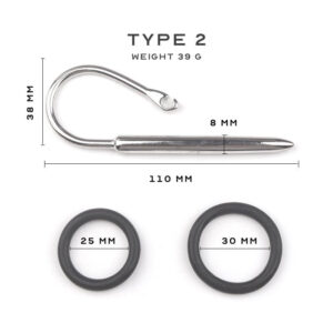 Flexi Glide - Steel Urethral Sounding - FRISKY BUSINESS SG