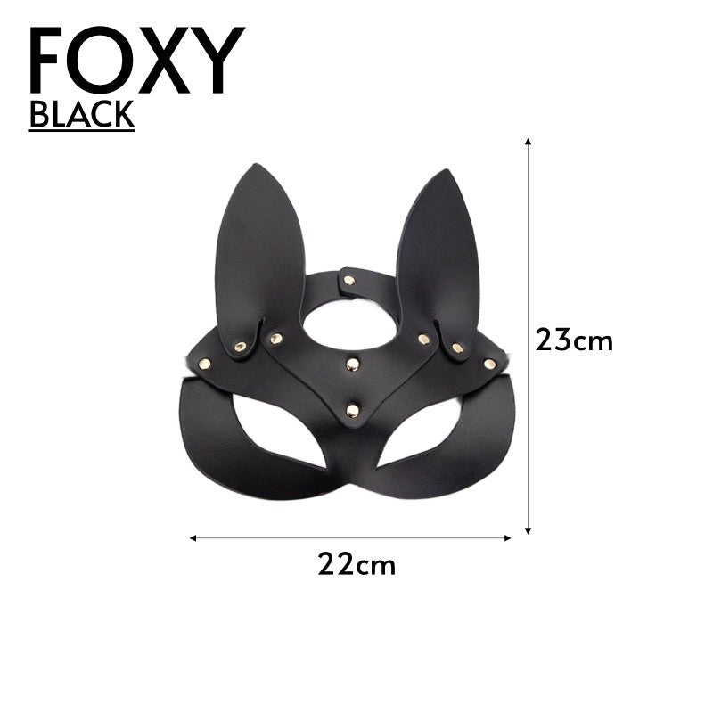 foxy-leather-mask-360042 Foxy - Leather Mask - FRISKY BUSINESS SG
