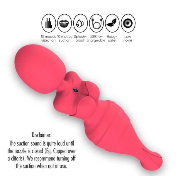 French Kiss - 2 in 1 Oral Sex Vibrator - FRISKY BUSINESS SG