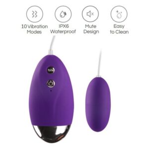 Fun - Wired Egg Vibrator - FRISKY BUSINESS SG