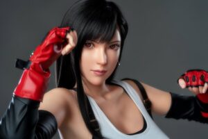 Game Lady 168 cm D Silicone - Tifa - FRISKY BUSINESS SG