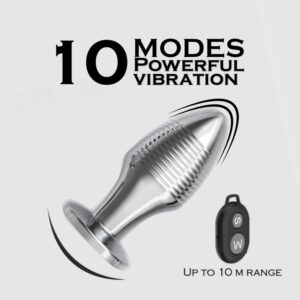 Gen X - Thread Vibrating Butt Plug - FRISKY BUSINESS SG
