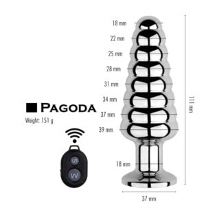 Gen X - Thread Vibrating Butt Plug - FRISKY BUSINESS SG