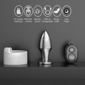 Gen X - Thread Vibrating Butt Plug - FRISKY BUSINESS SG