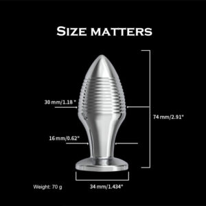 Gen X - Thread Vibrating Butt Plug - FRISKY BUSINESS SG
