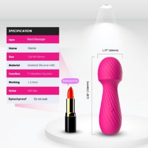 Genie - Mini Wand Massager - FRISKY BUSINESS SG