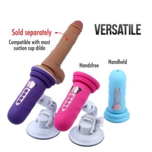 Hanks Capsule - Retractable Sex Machine with Suction Cup Dildo - FRISKY BUSINESS SG