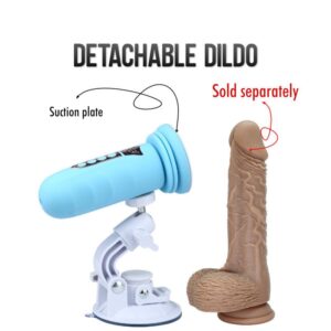 Hanks Capsule - Retractable Sex Machine with Suction Cup Dildo - FRISKY BUSINESS SG