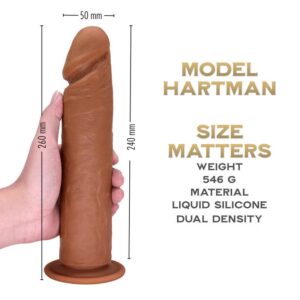 Hartman 26 cm - Colonel Series Realistic Silicone Dildo - FRISKY BUSINESS SG