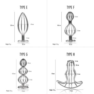 Hollow Stainless Steel Butt Plugs - FRISKY BUSINESS SG