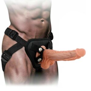 Hollow Strap-On Dildo - FRISKY BUSINESS SG