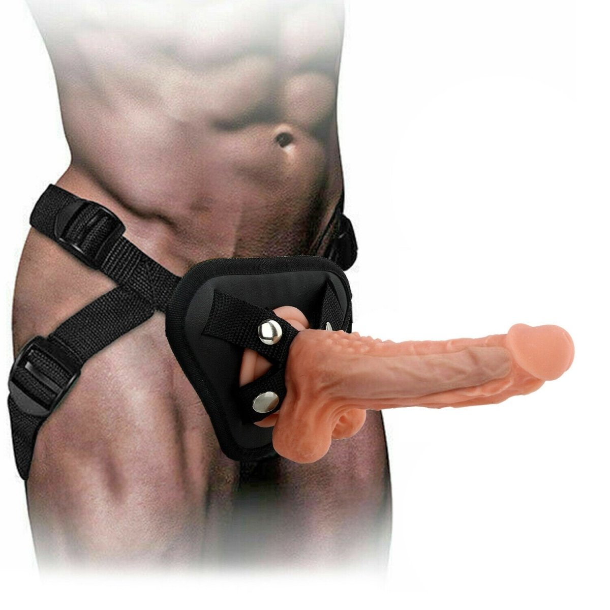 Hollow Strap-On Dildo - FRISKY BUSINESS SG