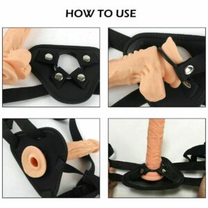 Hollow Strap-On Dildo - FRISKY BUSINESS SG