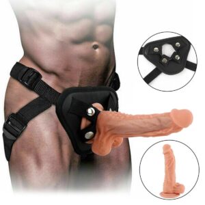 Hollow Strap-On Dildo - FRISKY BUSINESS SG