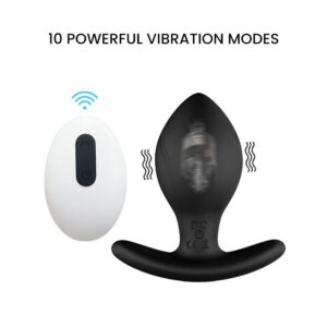 Hush - Vibrating Butt Plug - FRISKY BUSINESS SG