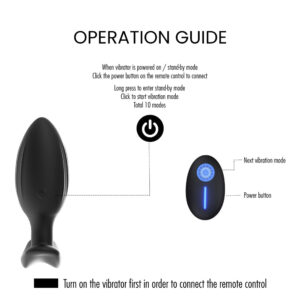 Hush - Vibrating Butt Plug - FRISKY BUSINESS SG