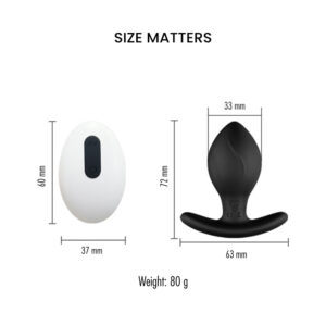Hush - Vibrating Butt Plug - FRISKY BUSINESS SG
