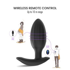 Hush - Vibrating Butt Plug - FRISKY BUSINESS SG