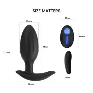 Hush - Vibrating Butt Plug - FRISKY BUSINESS SG
