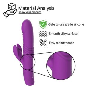 Hyper Bunny - Retractable Vibrator - FRISKY BUSINESS SG
