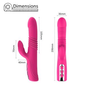 Hyper Bunny - Retractable Vibrator - FRISKY BUSINESS SG