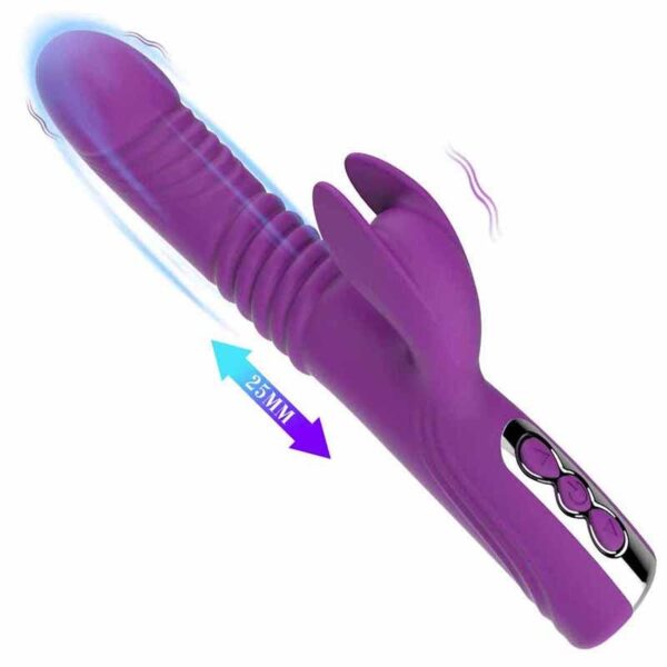 Hyper Bunny - Retractable Vibrator - FRISKY BUSINESS SG